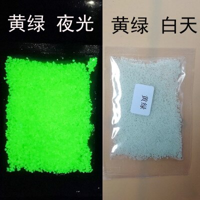 Lichtgevende Zand Stenen Tuin Park Road Steentjes Glow In Dark Ornamenten Voor Party Aquaria Aquarium Decoratie Stenen Ornamenten: B 1PCS