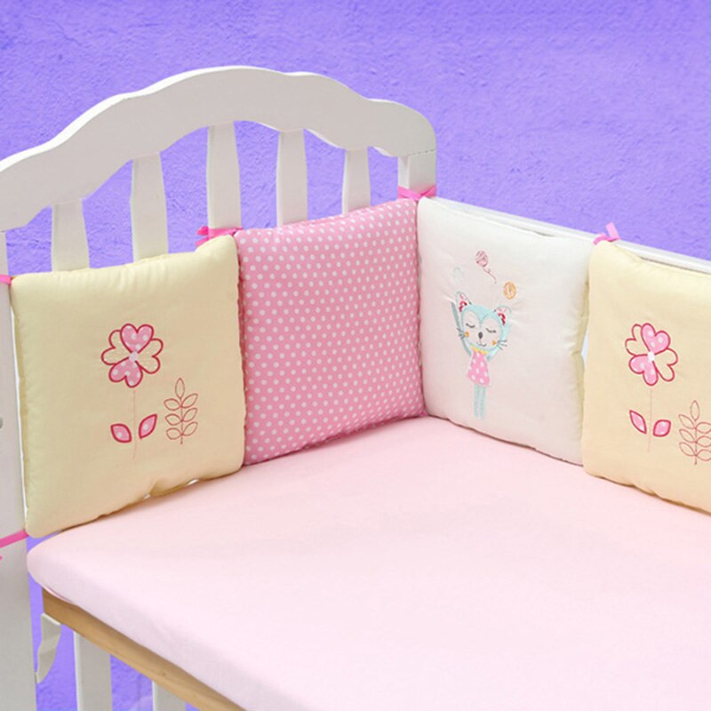 6 Stks/partij Baby Bed Bumper In De Wieg Baby Kamer Decoratie Crib Protector Voor Kids Bumper Peuter Pasgeborenen Bed Beddengoed set: 3