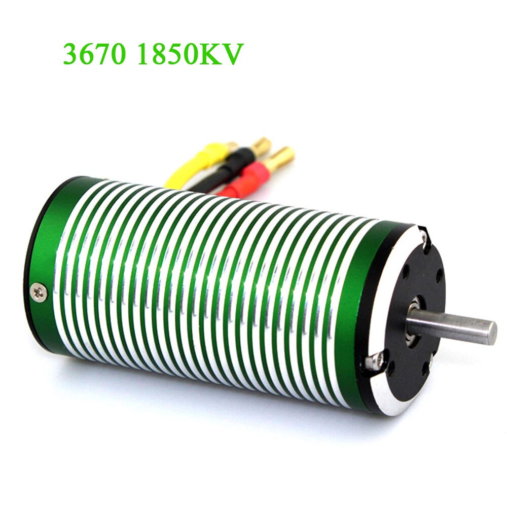 X-TEAM 3670 Brushless Motor 1100KV 1200KV 1550KV 1850KV 2280KV 3050KV BLDC Electromotor for RC Cars 1/10 1/8 Buggy Monster: 3670 1850KV