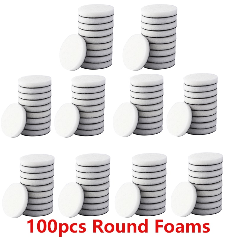 Atacado mini ferramenta de mistura de tinta plana/capazada recargas de espuma aplicadores de substituição frascos de armazenamento para scrapbooking ferramentas de carimbo: M / Luz amarela