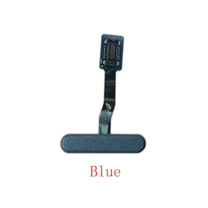 Fingerprint Sensor Home Button Flex Cable Ribbon For Samsung S10E G970F G970U Powr Button Flex Replacement parts: Blue