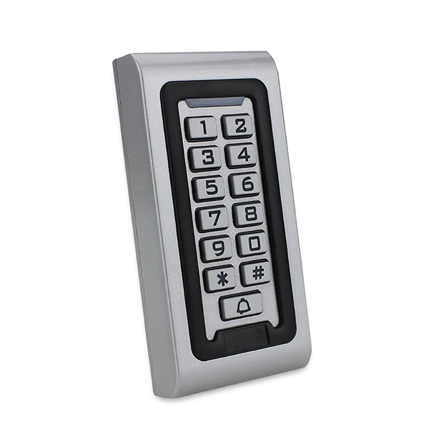 Door Access Control Keypad Waterproof WG26 PIN Code RFID Keypad Card Reader Password Access Control System for Home Door
