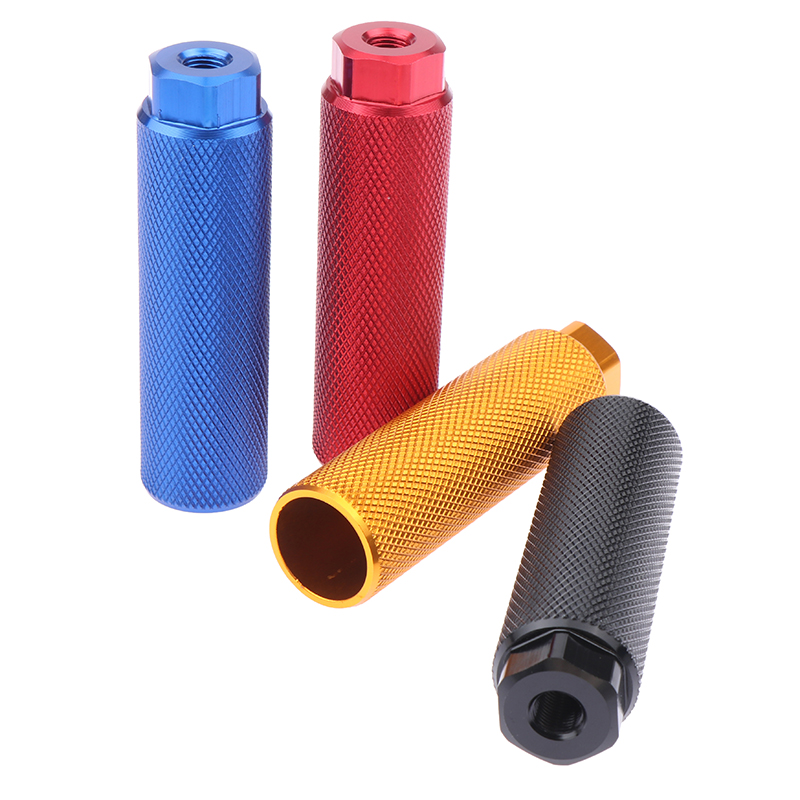 1 Uds. Clavija acrobática de pie de aleación para bicicleta BMX, clavijas de bicicleta con ejes de 3 y 8 pulgadas, clavijas de apoyo de plomo antideslizantes, accesorios para bicicleta