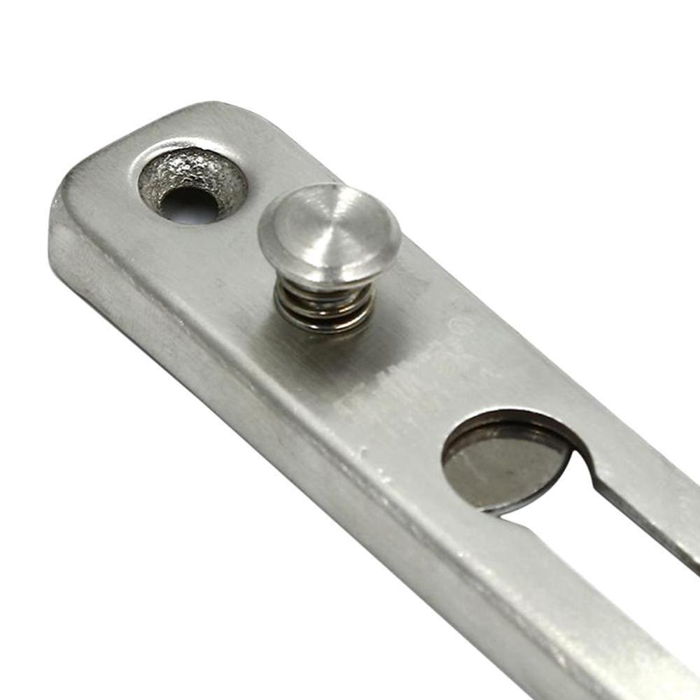 Verrou de sécurité à chaîne et boulons 1 pièce | Verrou coulissant de sécurité, verrou à boulon, chaîne d'armoire, verrou de porte Anti-vol, Hardwa Q5U2
