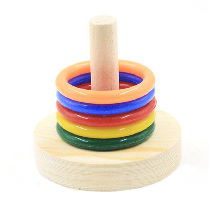 Legendog Parrot Bird Ring Toy Set Educational Bird Training Toy Bird Intelligence Toy for Parrot Interactive Toys Pet Funny Toy