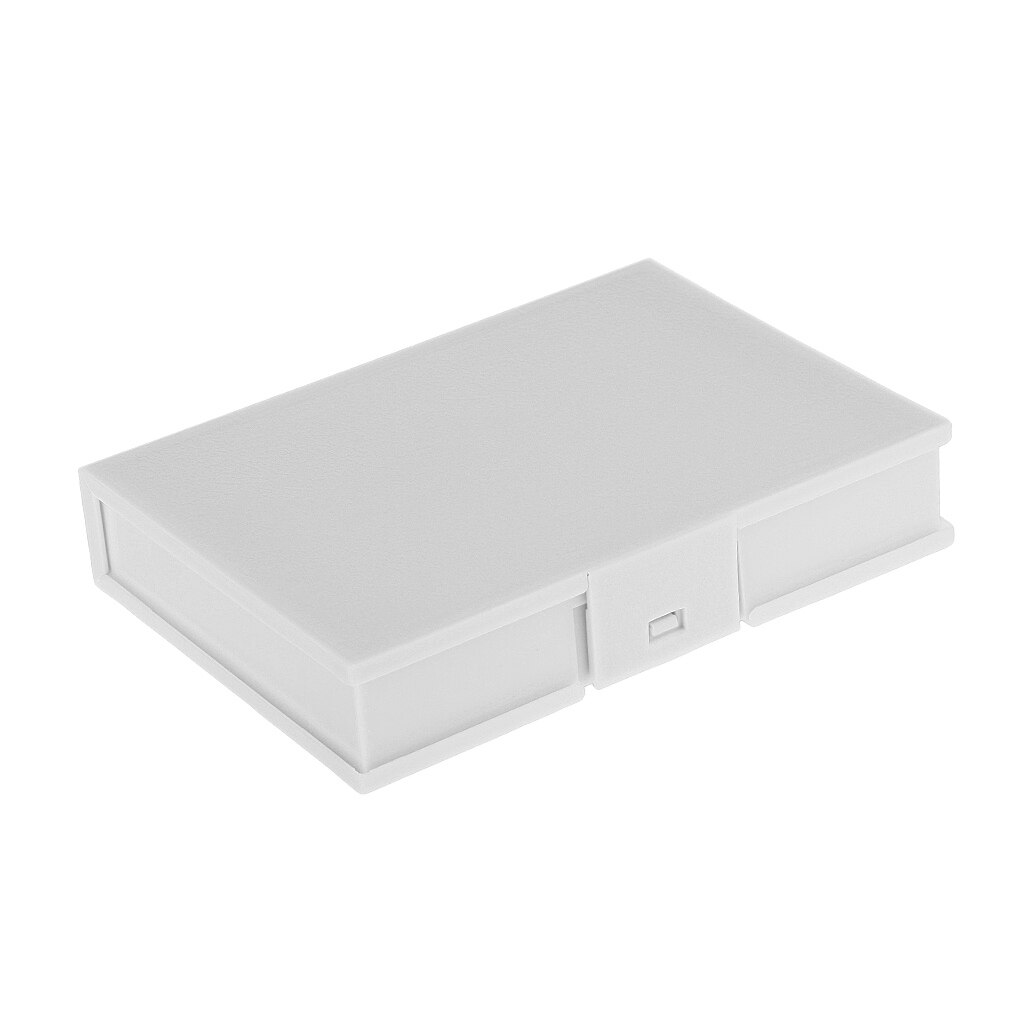 2x White 3.5" Plastic SATA IDE HDD Anti-Static Storage Tank Box Case