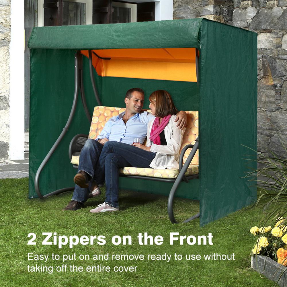 2-Seater Garten Schaukel Abdeckung Hängematte Terrasse Abdeckung UV Sonne Regen Geschützt fallen Wasserdicht Hängematte Ich bin Freien Sonnen Schaukel Abdeckungen