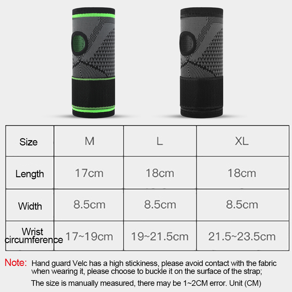 1pc handgelenkschützer-bänder sport-schutzausrüstung fitness handgelenk-handflächenstütze gewichtheben handgelenkstütze übungshandflächenpolster
