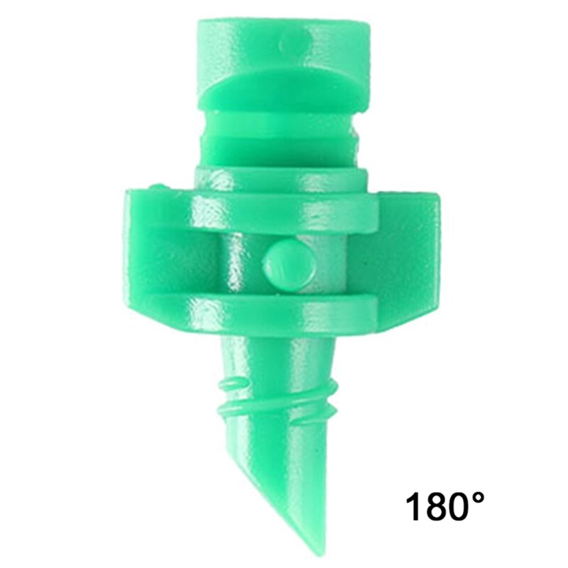 Atomización de refracción de 180 grados, 50 Uds. Por paquete de microaspersores simples, para jardinería, riego por ahorro de agua, 90, 360: GR