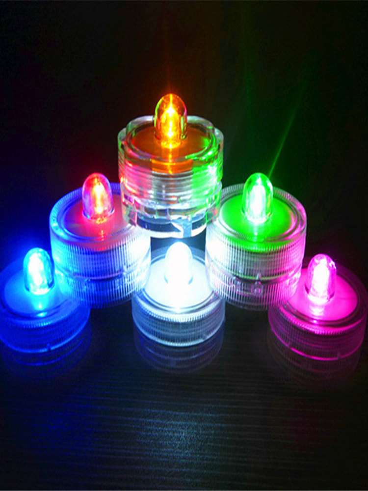 LED Tealight Lights Candles for Party Wedding Decorations LED Submersible Tea Light Candle Flameless Wedding Party Decoration
