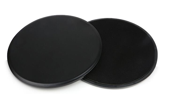 Sudakoo – entraîneur Abdominal à domicile, une paire de plaques de glissement pour les pieds: Black