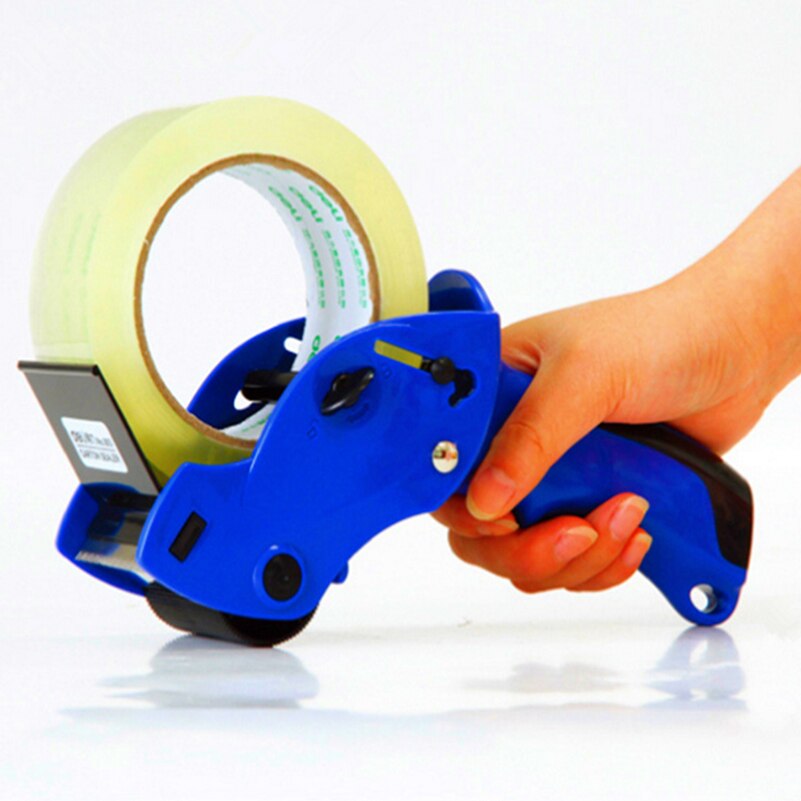 Voor Deli Afdichting Verpakker Tape Dispenser Staat 6 Cm Breedte Afdichting Tape Houder Met Cutter Handmatige Verpakkingsmachine Papelaria