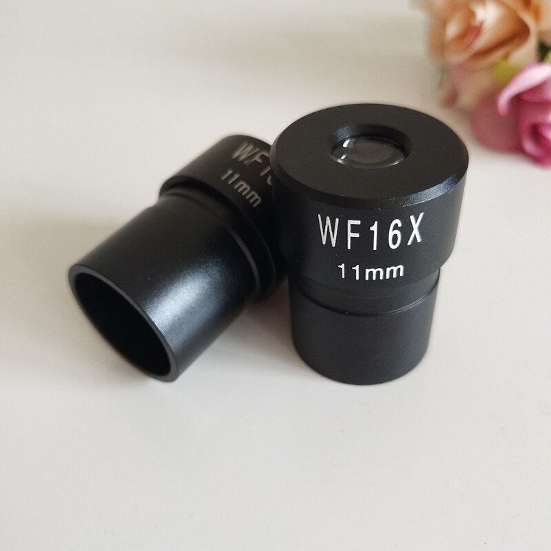 10X Field of View 16MM Biomicroscope System Biological Microscope Optical Ramsden Eyepiece Lens 10 Times 23.2mm Mounting Size