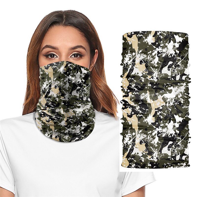 NADANBAO-écharpe Mandala, cagoule à Camouflage, Tube varié, bandeau serre-tête couvre-tête de bicyclette, Snowboard, couverture faciale: Style 70