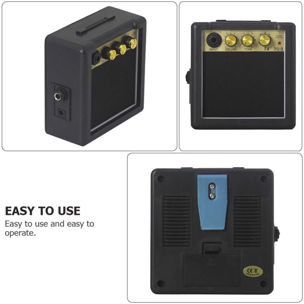 1pc Universal Instrument Speaker Portable Compact Guitar Speaker for Guitar