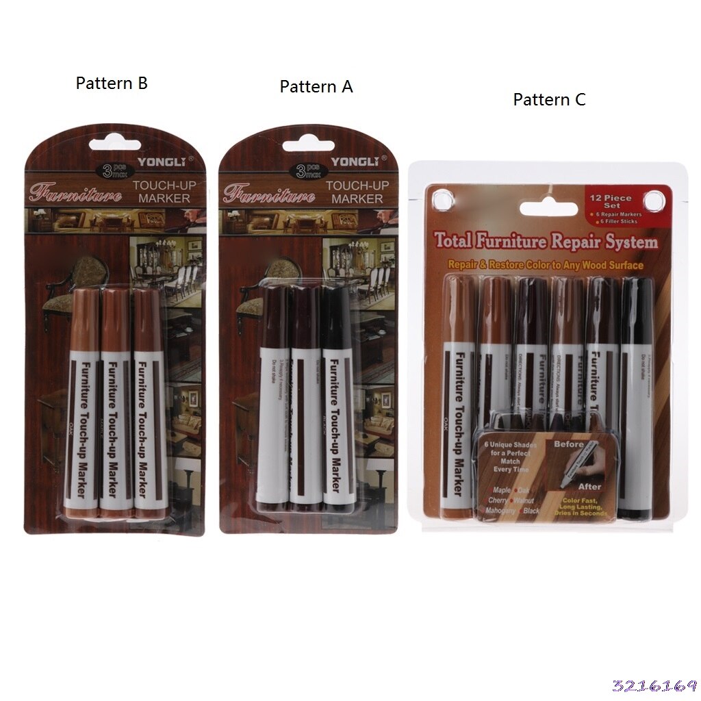 Hout Reparatie Systeem Kit Filler Sticks Touch Up Marker Meubilair