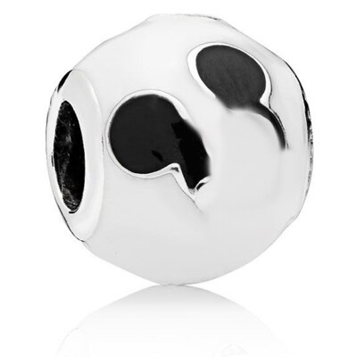 NUOVO 2018 NUOVO 100% 925 Sterling Silver Charm Bead Piercing Lumaca di Cristallo Del Cuore Donne Europeo Adatto FAI DA TE Braccialetto di Fabbrica: 7