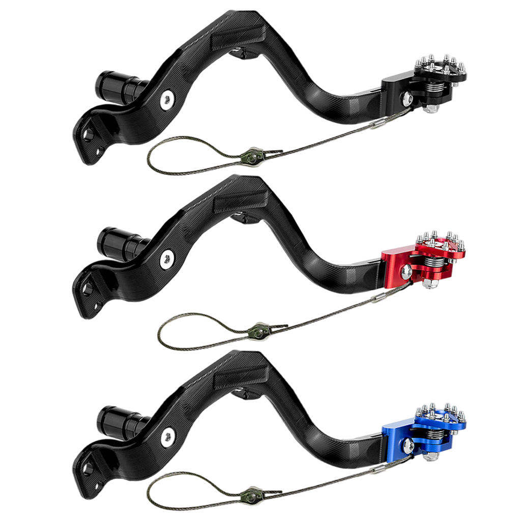 CNC Aluminum Rear Brake Foot Pedal Lever Motorcycle Part Replacements Durable Gear Change Shifter Fit for Honda Crf-300 Crf300L