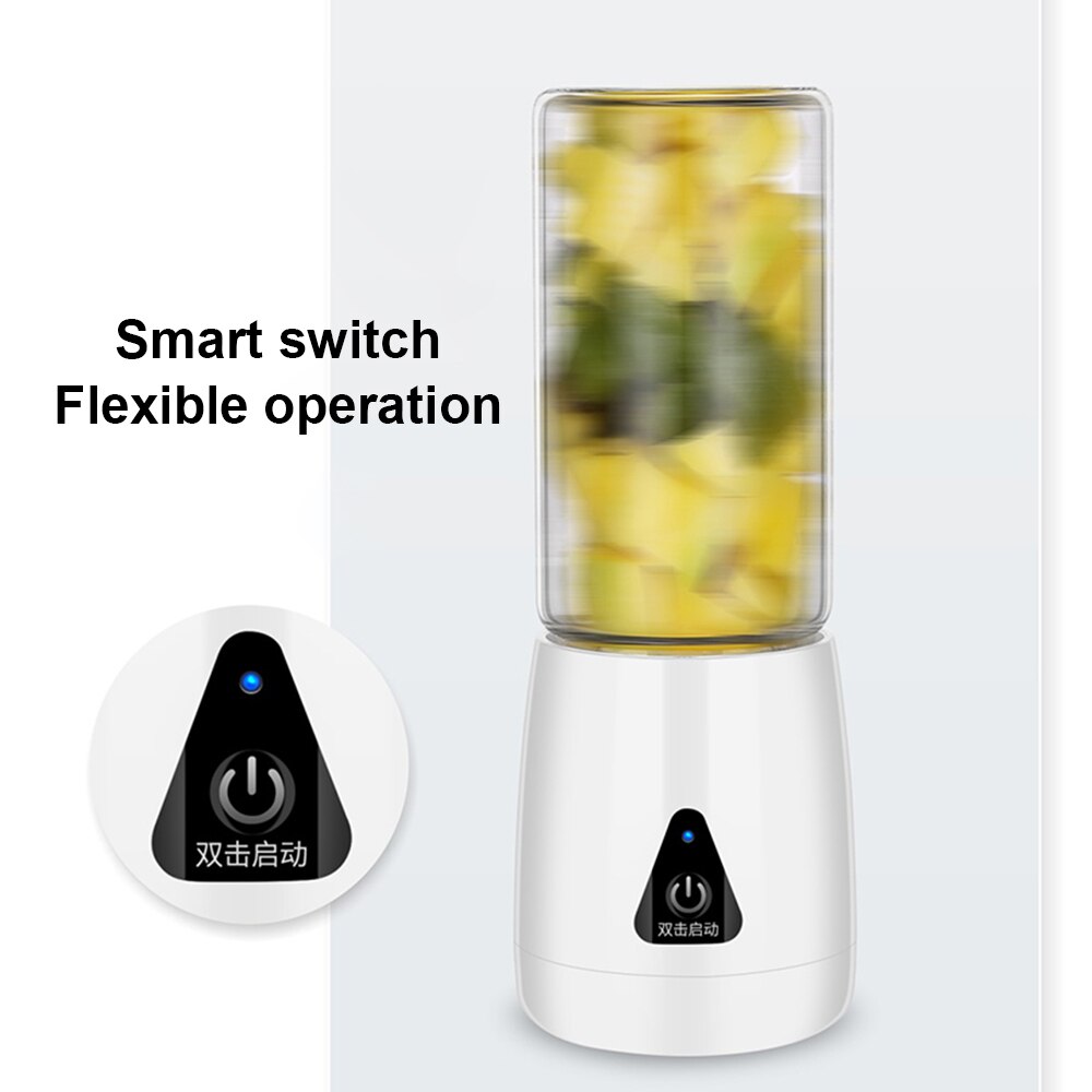 Juicer Blender USB Charging Multifunctional Portable Fruit Mixers Juice Machine With Glass Cooking Machine For Kitchen Tools