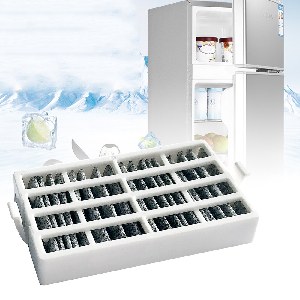 Refrigerador filtro de poeira purificador de ar refrigerador desodorante filtro de ar filtro de carvão ativado para whirlpool 1pcs