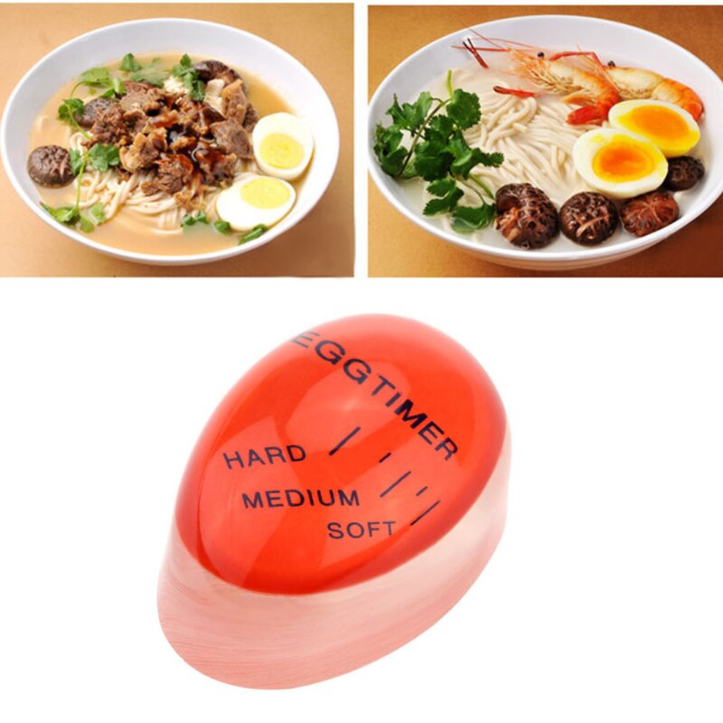 Mini æg timer køkken timer æg tilbehør harpiks madlavning æg køkken værktøj miljøvenligt skiftende timersoft hårdkogte æg