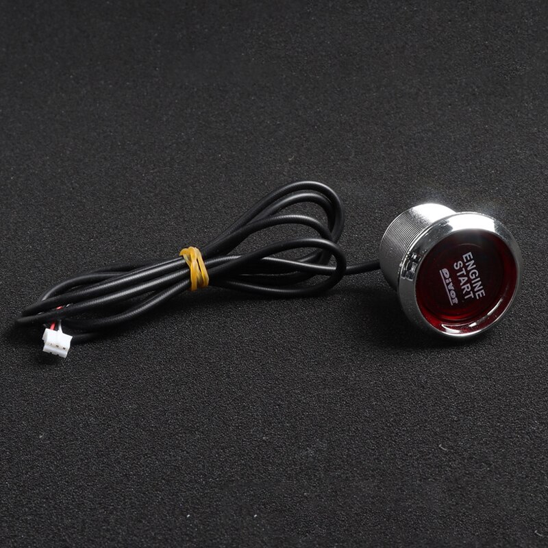 1 PC 12V Car Engine Start Button Ignition Switch Starter Kit Ignition Start Button Car Engine Start Push Button Ignition Starter