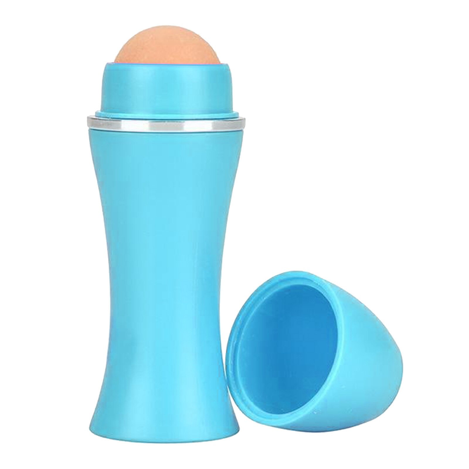 Face Oil Absorbing Roller Volcanic Stone Blemish Remover Face T-zone Oil Removing Rolling Stick Ball Summer Face Shiny Changing
