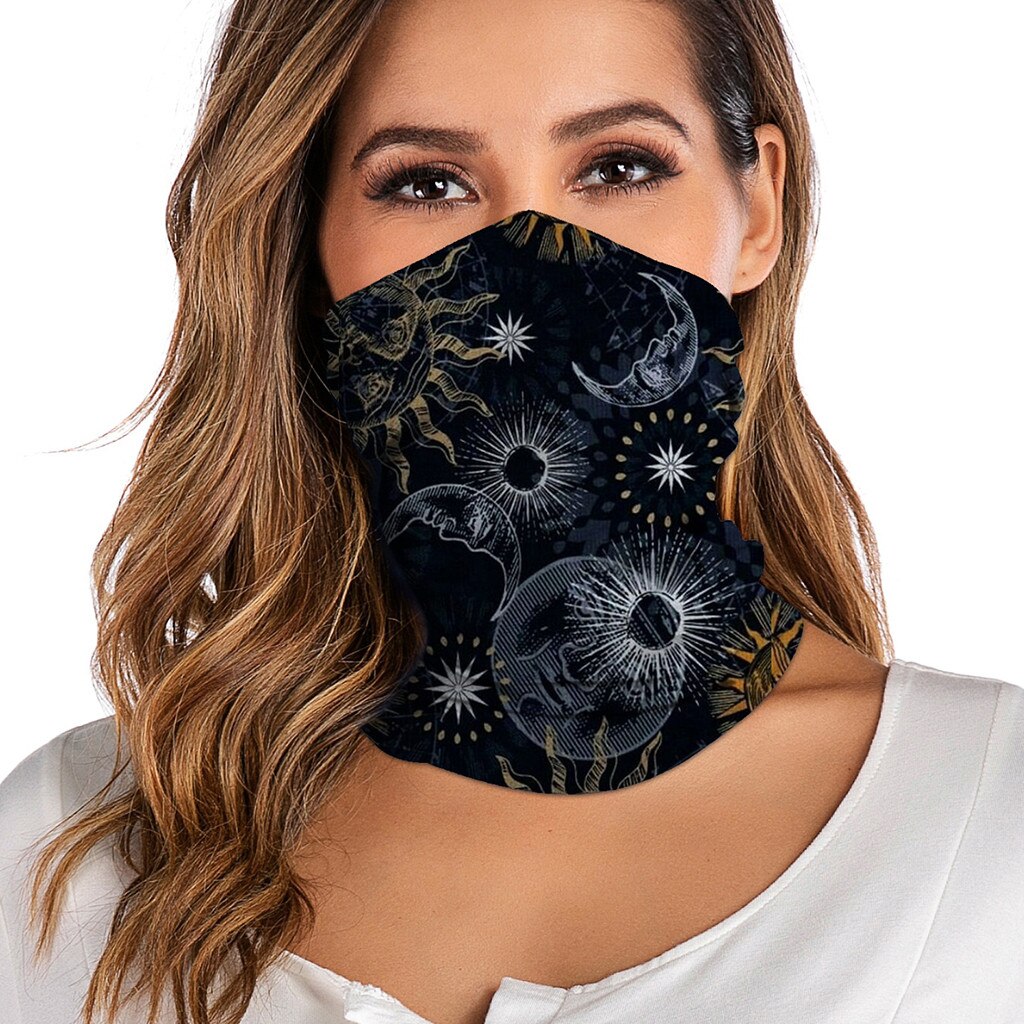 Face Bandana Scarfs Unisex Rave Bandana Neck Gaiter Tube Headwear For Women Men Face Scarf Scarf Top Scarf For Face Women#T2: G