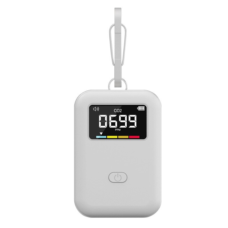 Mini Indoor Carbon Dioxide Concentration Detector Portable Air Monitoring CO2 Detector: Default Title
