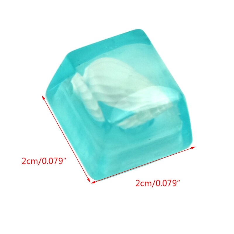 Resin Keycap Key Cap Mechanical Keyboard KeyCaps for Cherry MX Keyboard Decorate Office School