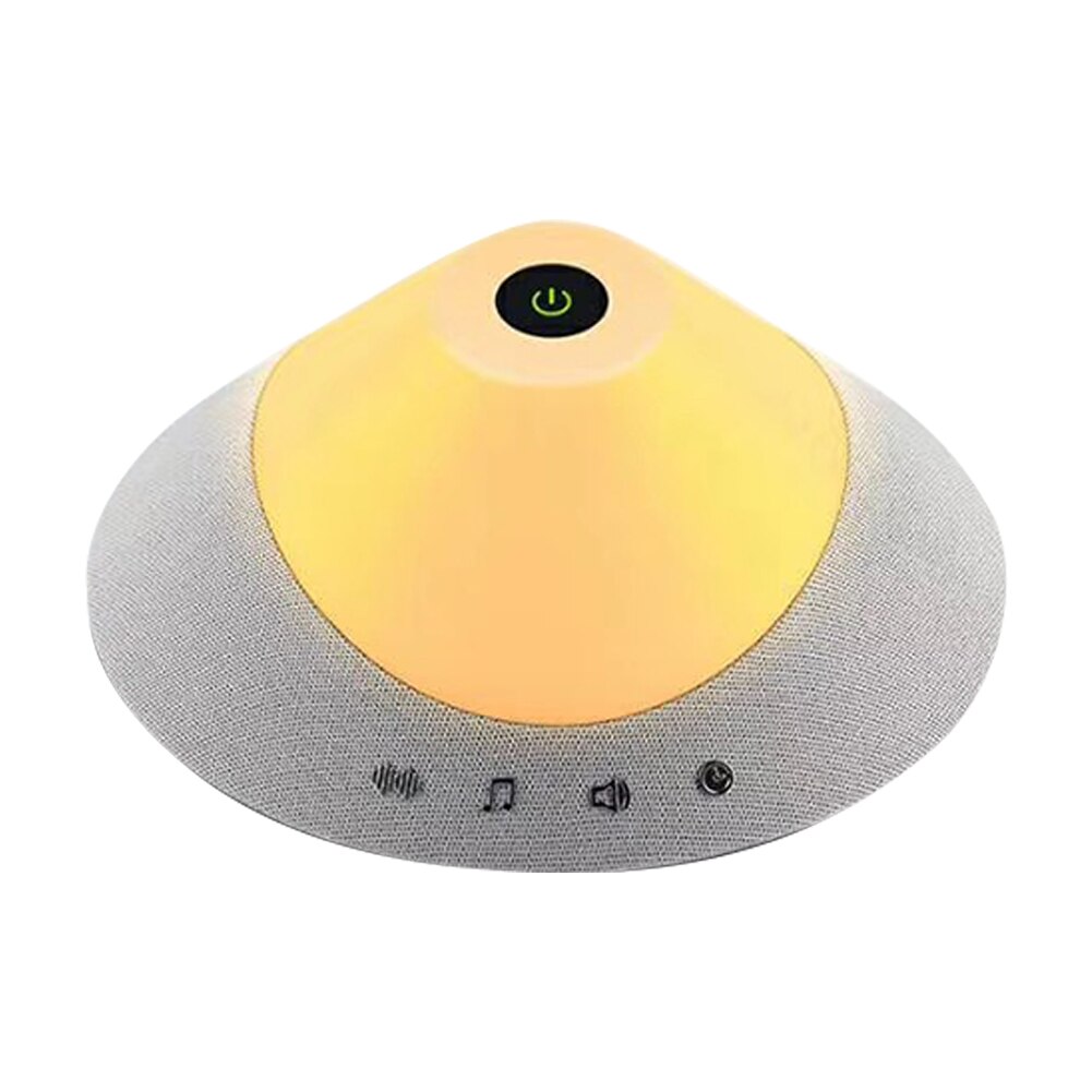Máquina de ruido ASMR Sound con botón táctil, luz nocturna relajante, Alpha Boeing, para bebés y adultos, calmante, para hogar y oficina