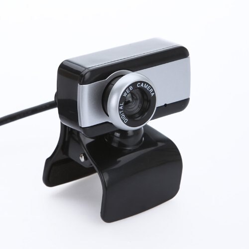 USB 2.0 50,0 M HD Webcam Kamera Web Cam mit MIC für Computer-Desktop PC Laptop (Silber)