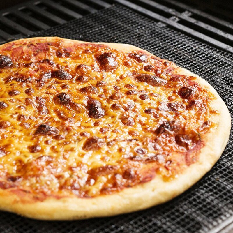 3Pcs Bbq Grill Matten Non-stick Bbq Mat Herbruikbare Bbq Mesh Mat Roker Grill Mat Barbecue Pad Oven koken Liner Grill Accessoires