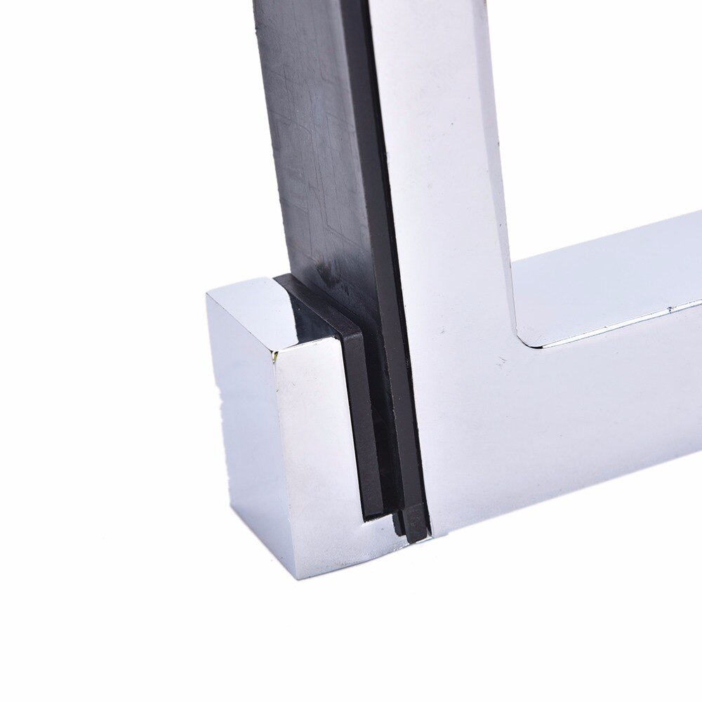 JETTING 1PCS Big Size Bracket Glass Wood Shelves Rectangle Glass Clamp Adjustable Shelf Holder
