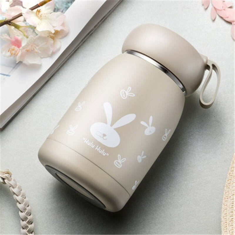 320ML de dibujos animados termo taza botella de los niños de acero inoxidable frasco de termo al vacío taza de café té de Thermocup