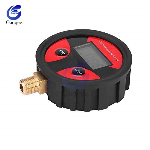 0-200PSI Luchtdrukmeter Dial Meter Tester Koper Rubber Digitale Bandenspanningsmeter Tool Voor Auto Vrachtwagen Bike Auto tyre