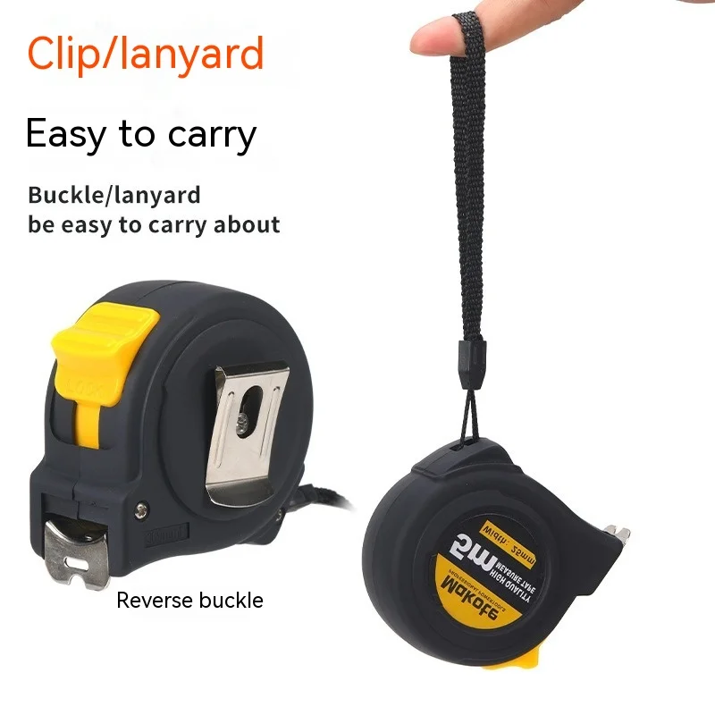 Cinta métrica de 3M/5M/7,5 M/10M, cinta métrica retráctil de acero gruesa resistente al desgaste, herramientas de medición para el hogar