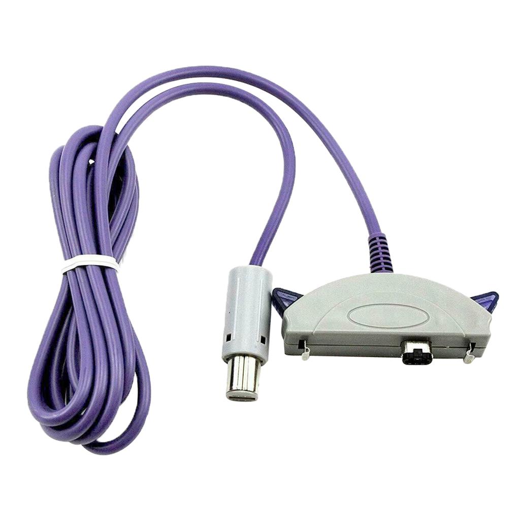 Link Cable Adapter for GameBoy Advance to for Gamecube 1.8m Purple