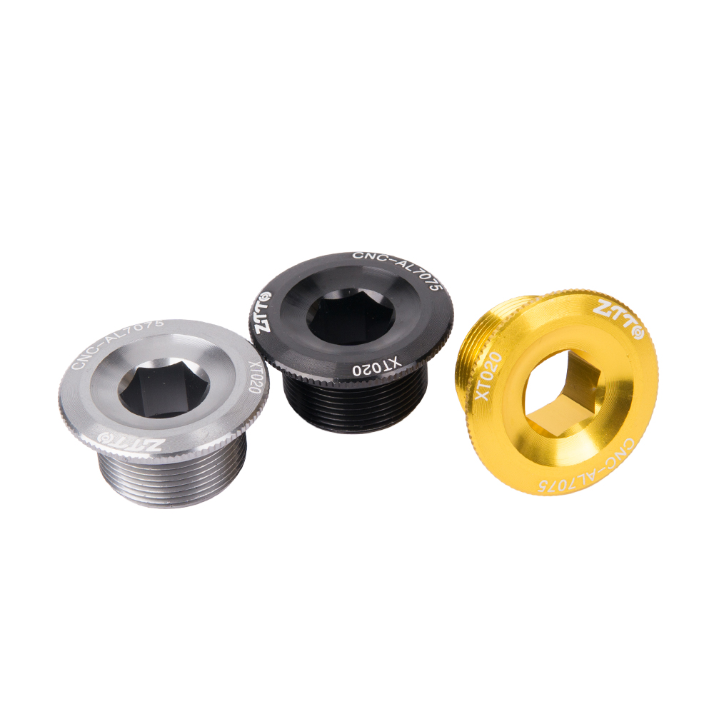 ZTTO-perno de brazo de manivela de bicicleta, tapas de tornillo de manivela de aleación de aluminio, tornillos de cubierta de manivela de bicicleta de montaña y carretera M20 M19 M18 Universal para M6000 105