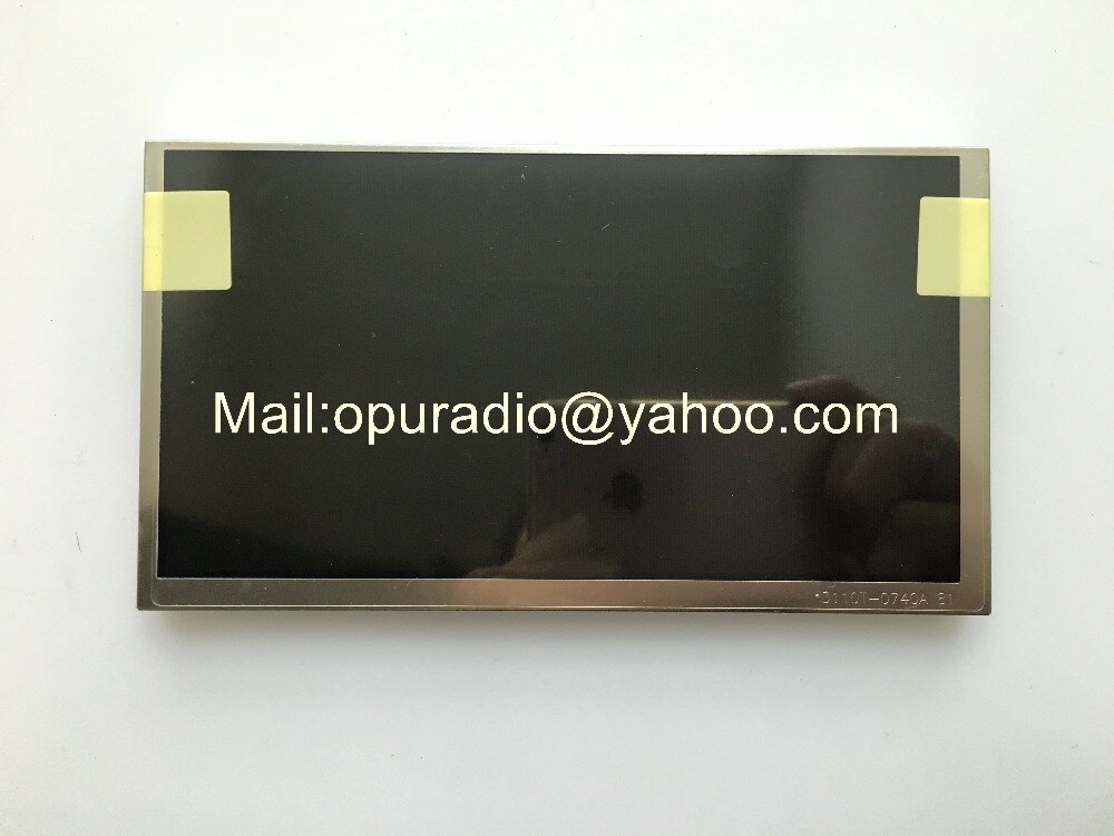 Merke l .g 7 tommers lcd-skjerm  la070 wq 1-td01 la070 wq 1-td02- skjerm for mercedes buick bosch opel car navigasjons lcd-skjerm