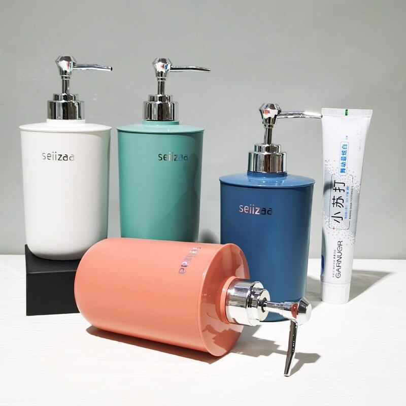 bathroom container wash set plastic toothbrush cup toothbrush holder press hand sanitizer bottle lotion