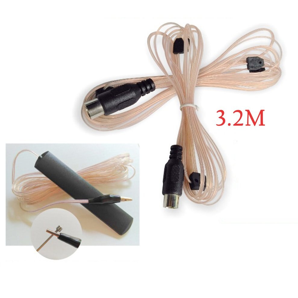 ANT-108 3.2m 75 Ohm FM Radio Aerial Cable Female Connector for Indoor Home Audio Radio Stereo Receiver