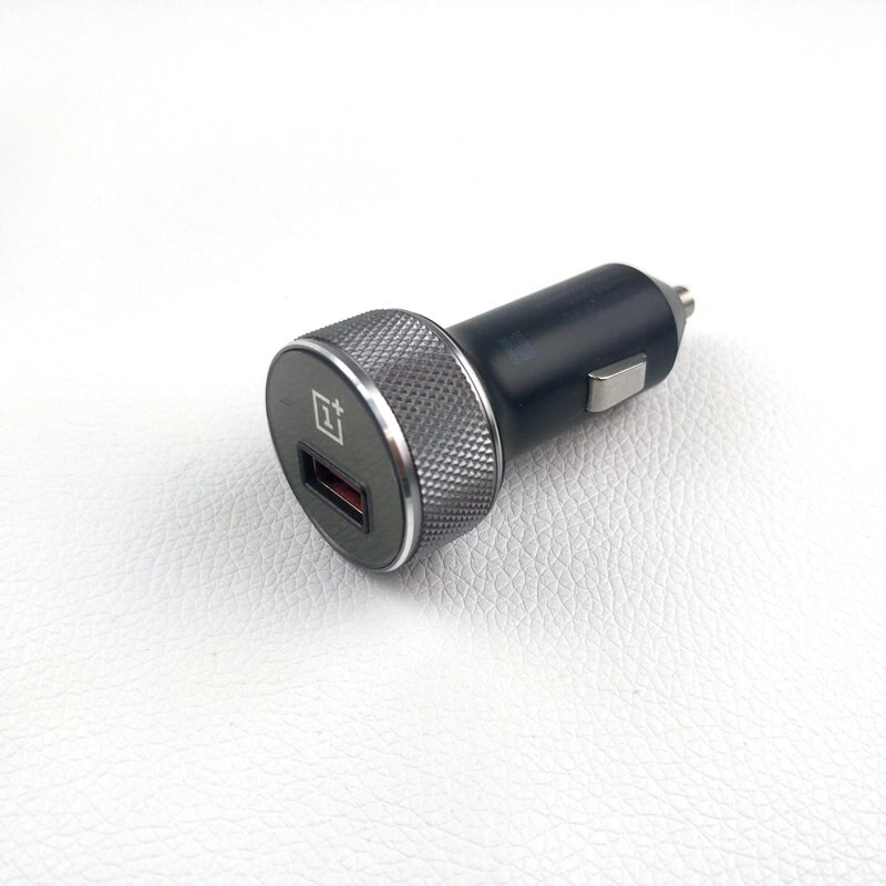 Originele Oneplus dash charger Echt DC01B Quick Fast Lading Usb Dash Auto Oplader Voor Oneplus 7 7t 6t 6 5t 5 3t 3 OnePlus Telefoon: Only Car charger