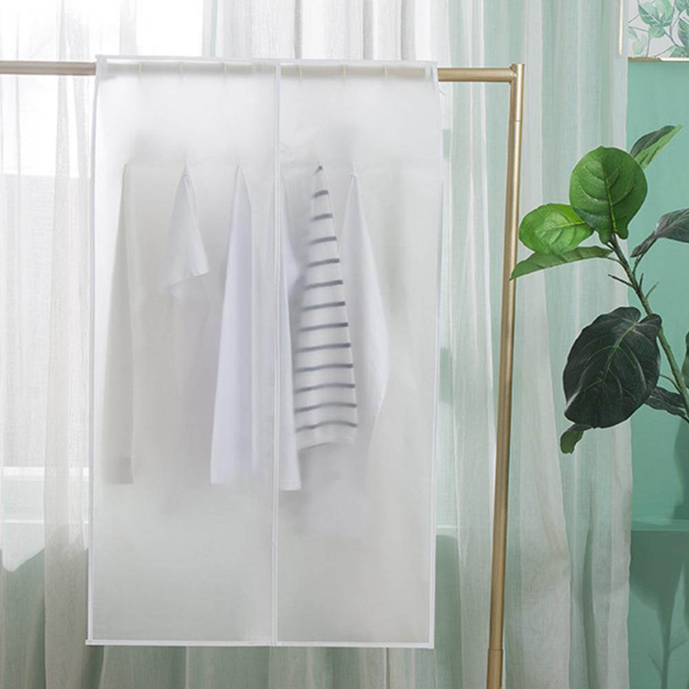 PEVA	Hanging Closet Cover Closet Cover Dust-proof Transparent Closet Cover PEVA Lace Up Clothes Protector for Bathroom