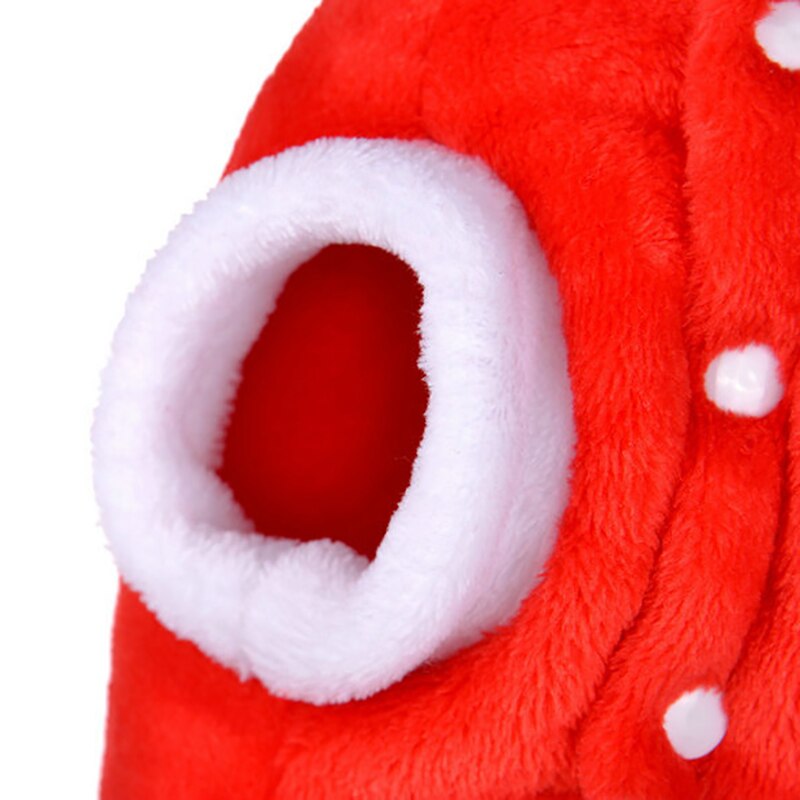 Ropa para perro pequeña, disfraz de Papá Noel para perros, ropa para cachorro, Chihuahua, Yorkshire, ropa para gato mascota, chaqueta, abrigo, disfraces de mascotas