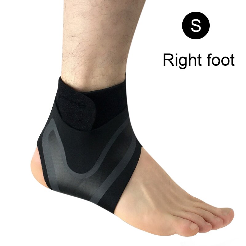 Pieds gauche/droit manchon cheville soutien chaussettes Compression Anti entorse talon protection enveloppe FK88: right foot / XL