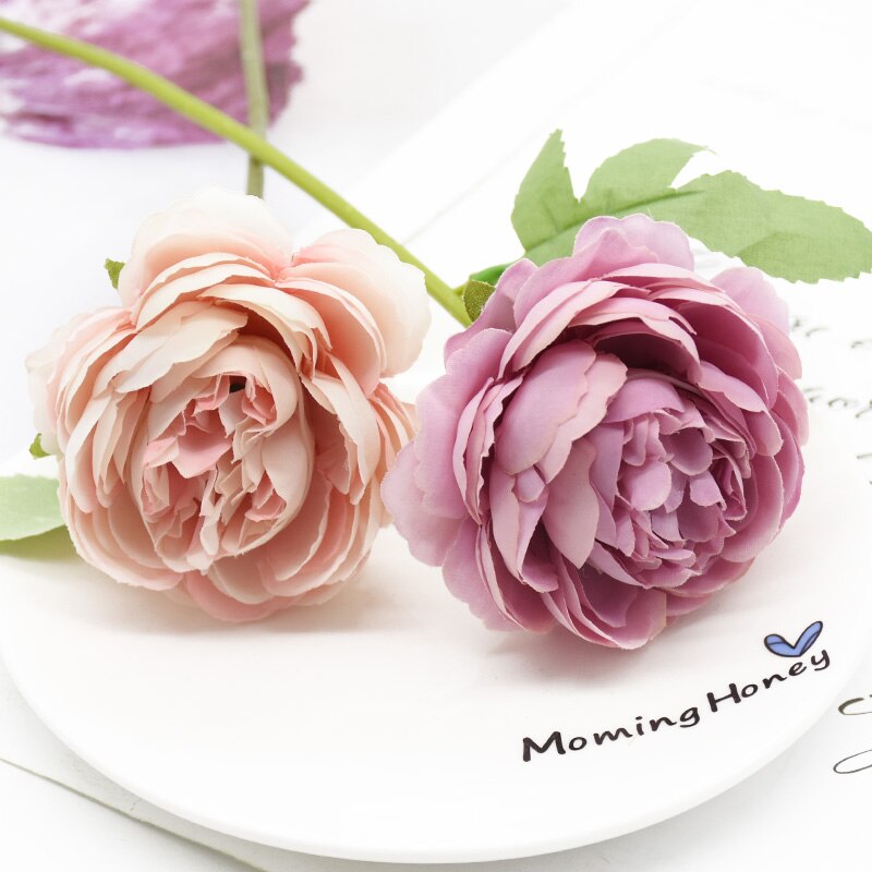 1 Stuks Lange Pole Boeket Kunstbloemen Home Decoratie Accessoires Bloemstuk Bruiloft Diy Bonsai Foto Props