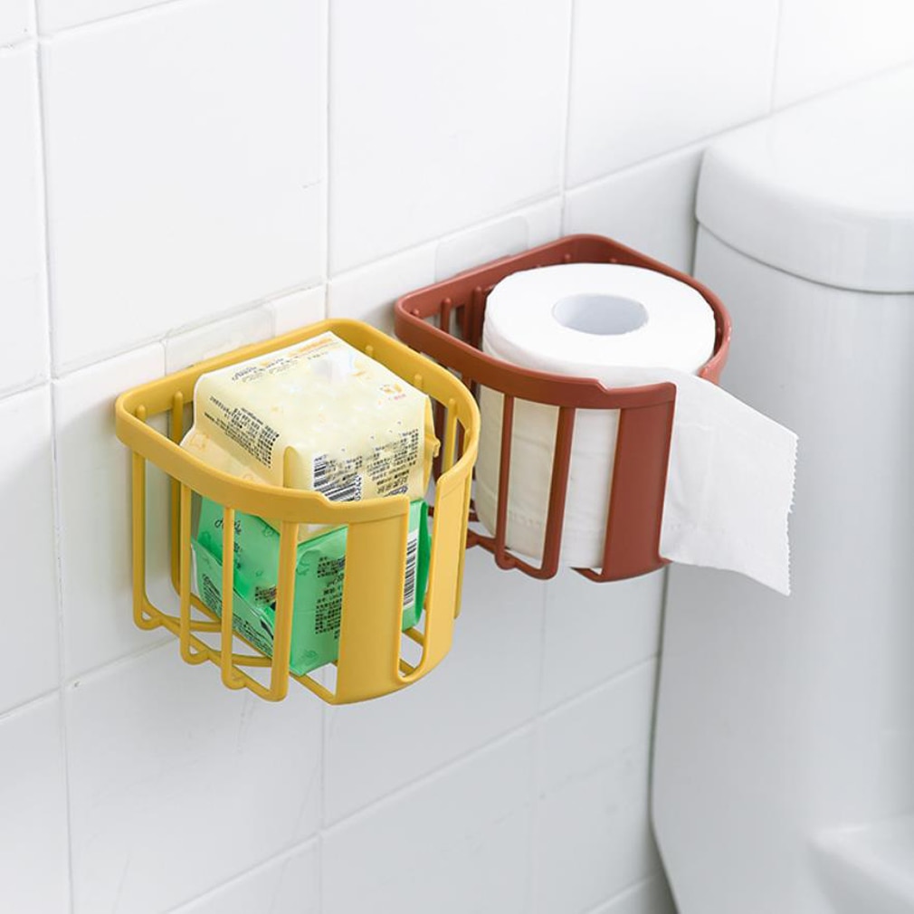 Kylpyhuoneen wc-paperiteline seinään kiinnitettävä liimajärjestäjä ilman poraa suotovesi suurikapasiteettinen pehmopaperiteline ripustettavat pyyhkeet