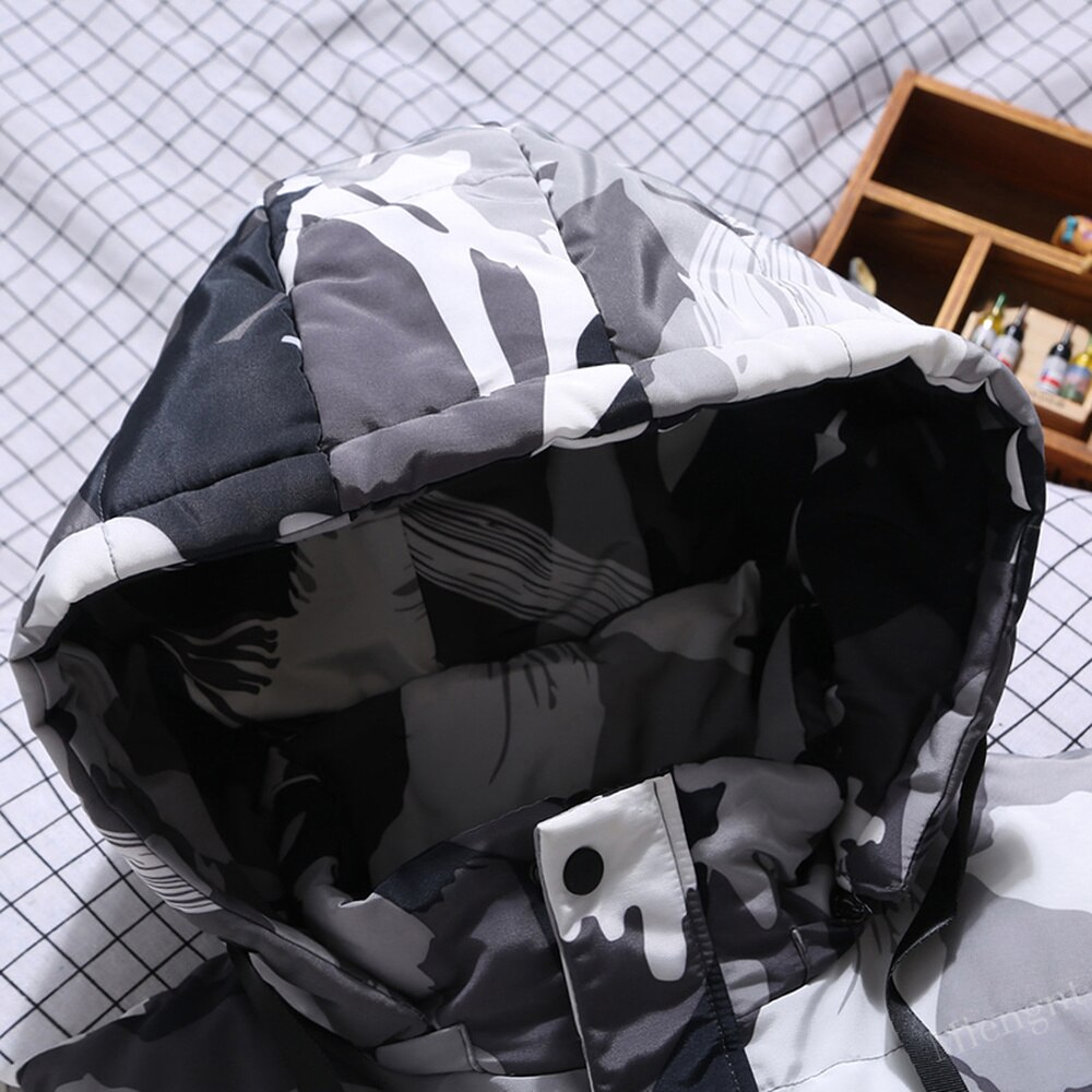 7xl kevättalvi lämmin hattu irrotettava miesten liivi hihaton rento naamiointitakki miehille unisex-liivi plus suuri koko
