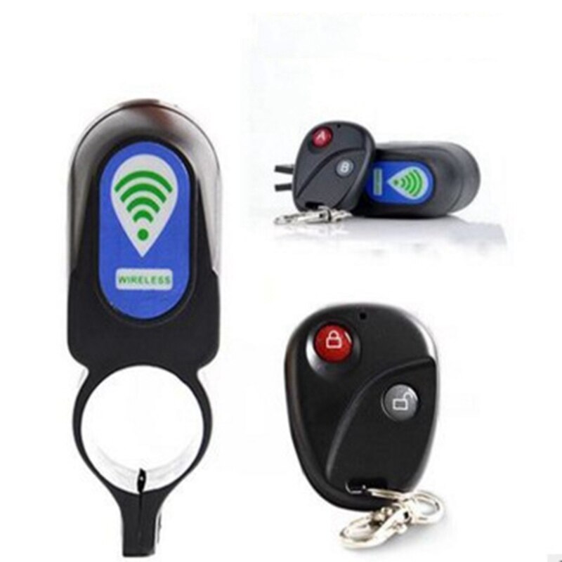 Bicycle anti-theft device remote control alarm anti-theft alarm car lock alarm lock mountain bike anti-theft device